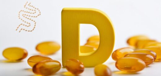 Witamina D i probiotyki – ilustracja suplementów oraz mikrobioty jelitowej pokazująca ich wspólne działanie